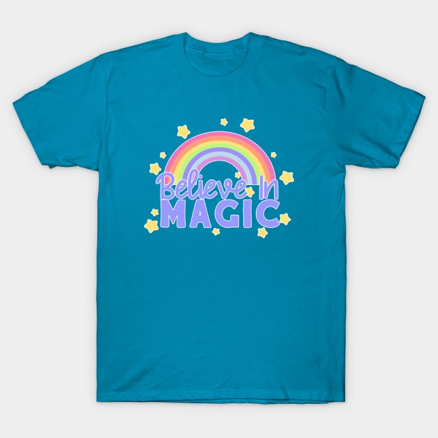 Believe in Magic T-Shirt by lulubee